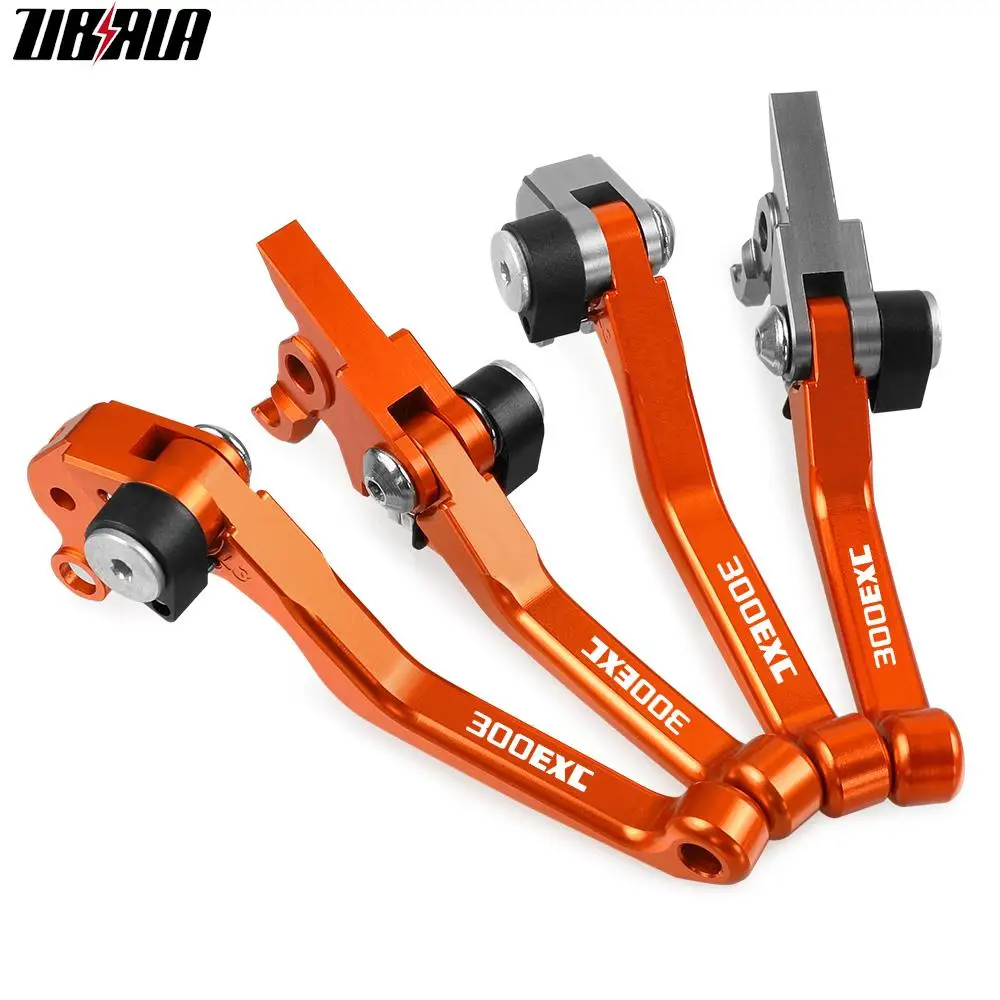 FOR 300EXC 300 EXC 2003 2004 2005 Motocross Foldable Pivot Dirt Bike Brake Clutch Levers Handle Lever Motorbike Brakes 300EXC