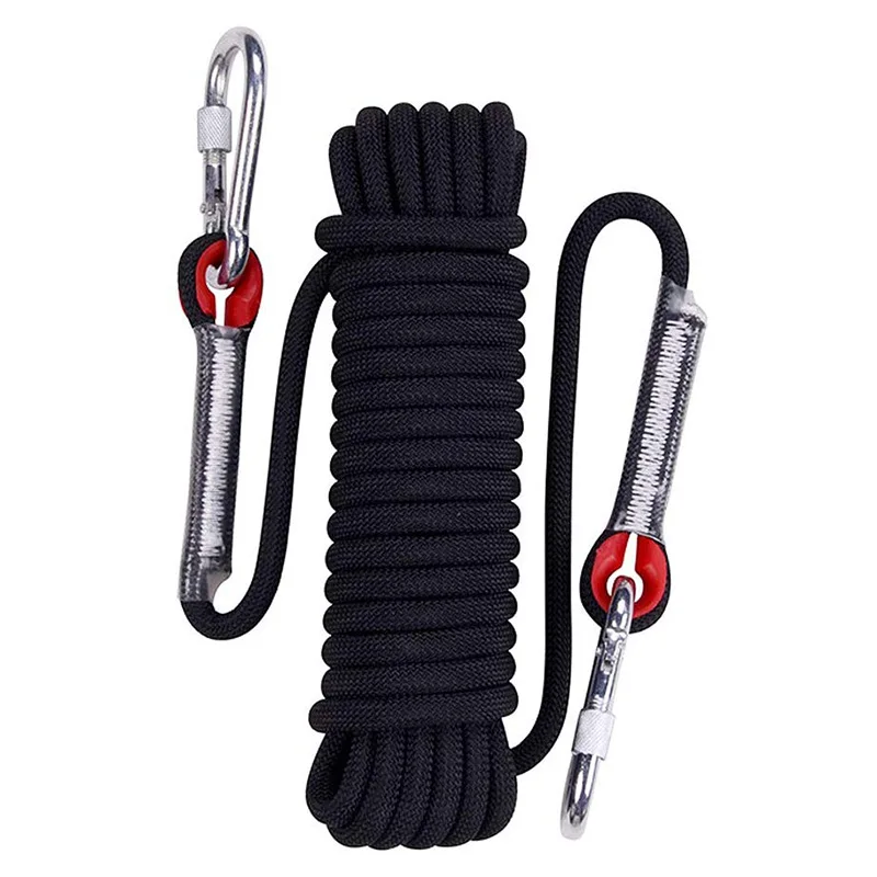 15M Outdoor Climbing Rope Diameter 10 mm Outdoor Hiking Accessories High Strength Rope Safety Rope Lifeline Hiking Accessories