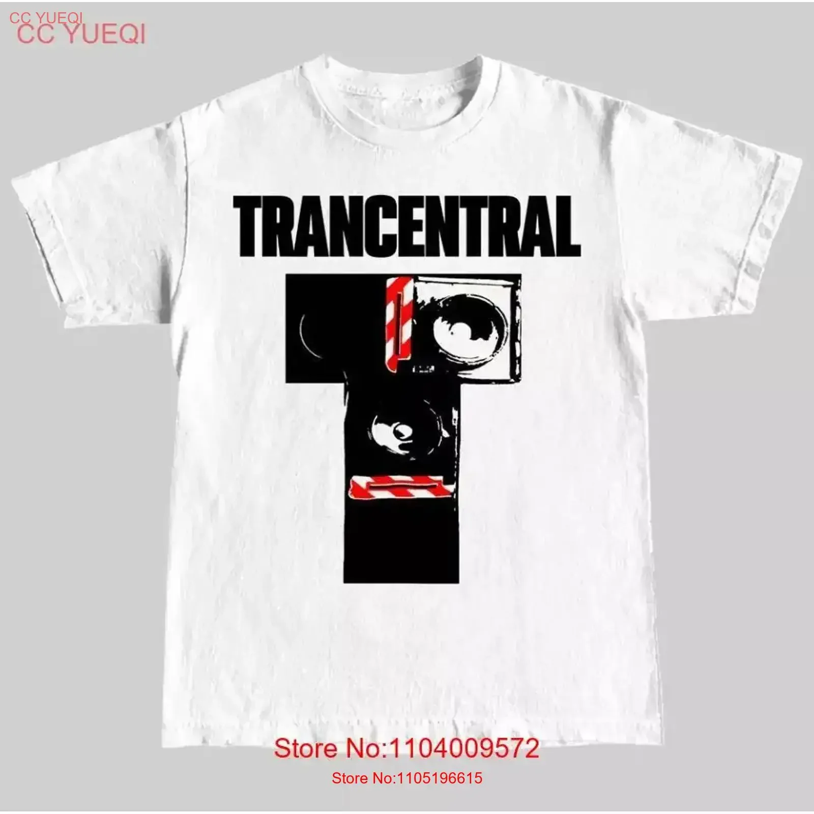 the KLF 'Trancentral' T Shirt White Room 90's Vintage Style vintage Washed Stylish Casual homme graphic Breathable fashion Soft