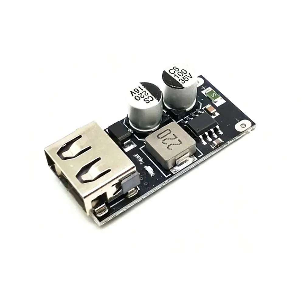1-5 Stück QC2.0 3.0 USB DC-DC Buck-Konverter Lade-Abwärtswandler-Modul 6-32V 9 12 24V zu Schnell-Ladegerät Platine 3V 5V 12V