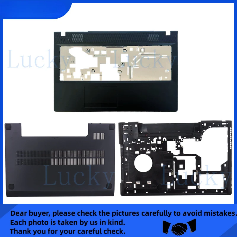 

f New For Lenovo IdeaPad G500 G505 G510 G590 Palmrest /DOOR / Bottom Case Cover