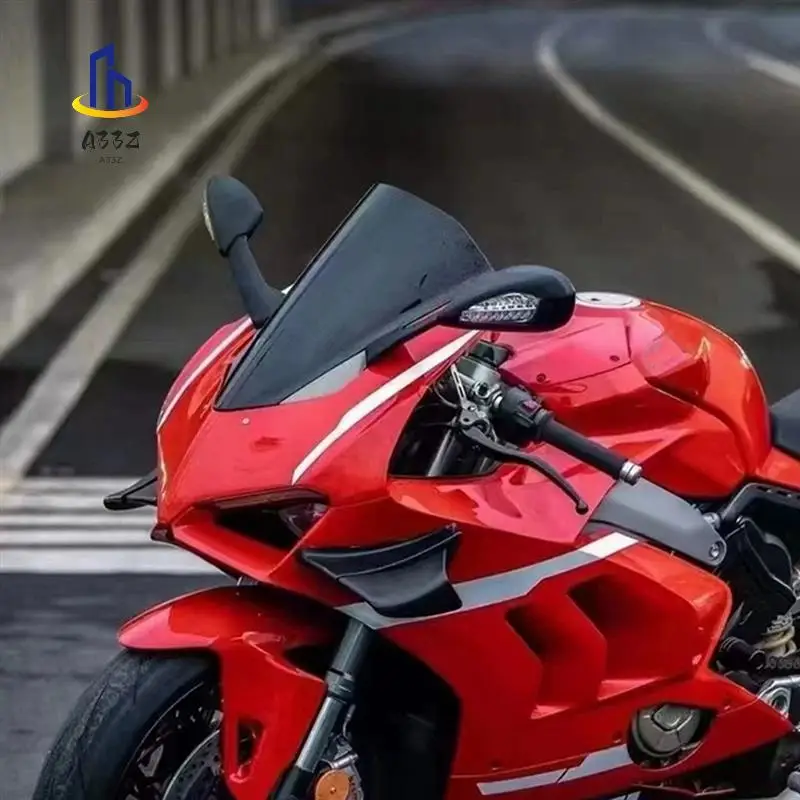 

A33Z-зеркала для мотоциклов, светодиодные указатели поворота для Ducati Panigale V4 V4S 2018-2021, задний вид