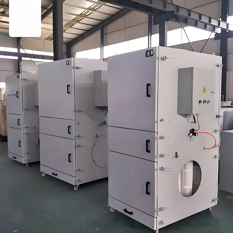 Small Mobile Dust Collector for Construction Food Processing Mechanical Parts Polishing for Flour Powdered Sugar Dust
