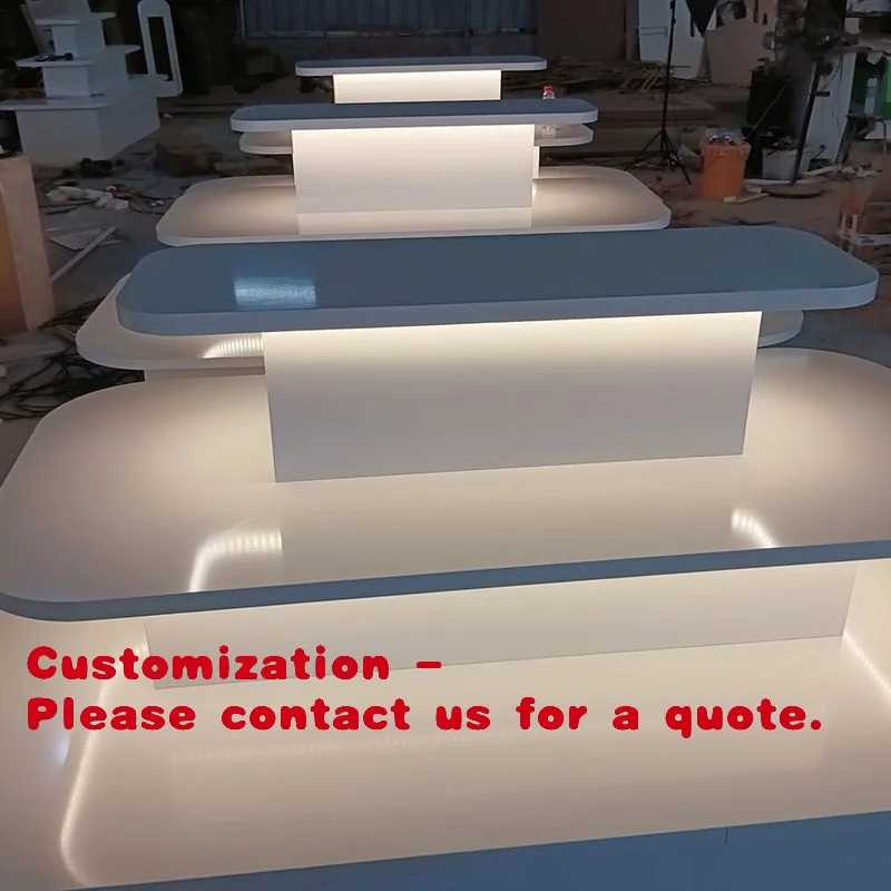 

Customize.Island Shelf Supermarket Island Cabinet Display Stand Internet Celebrity Live Streaming Setup Shoe Store Rack Multi-la