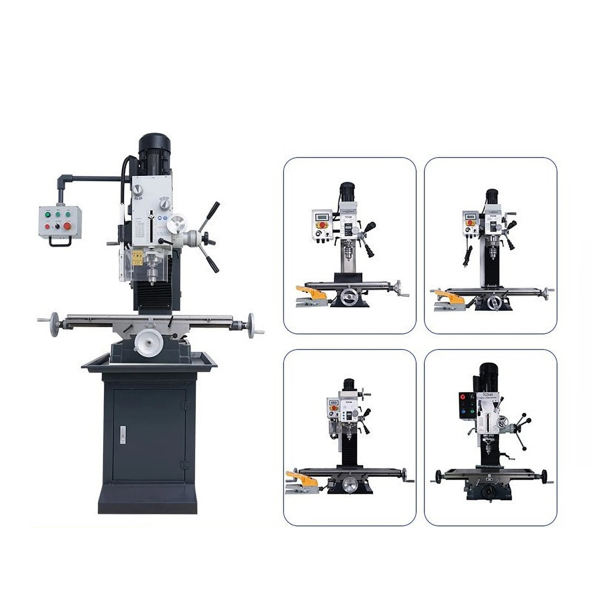 Customized Lathe, small household instrument, digital display, metal processing machine, woodworking Buddha beads machine
