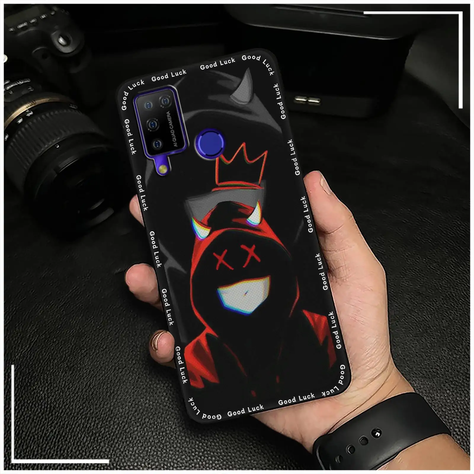 Anti-knock Dirt-resistant Phone Case For Doogee N20 Pro Cartoon Phone Protector Phone Pouch Waterproof Graffiti TPU