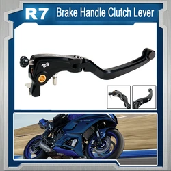 High Quality Adjustable Brake Lever For YAMAHA YZF R7 2021-2023 Racing Clutch Folding Handle Motorcycle Accessories