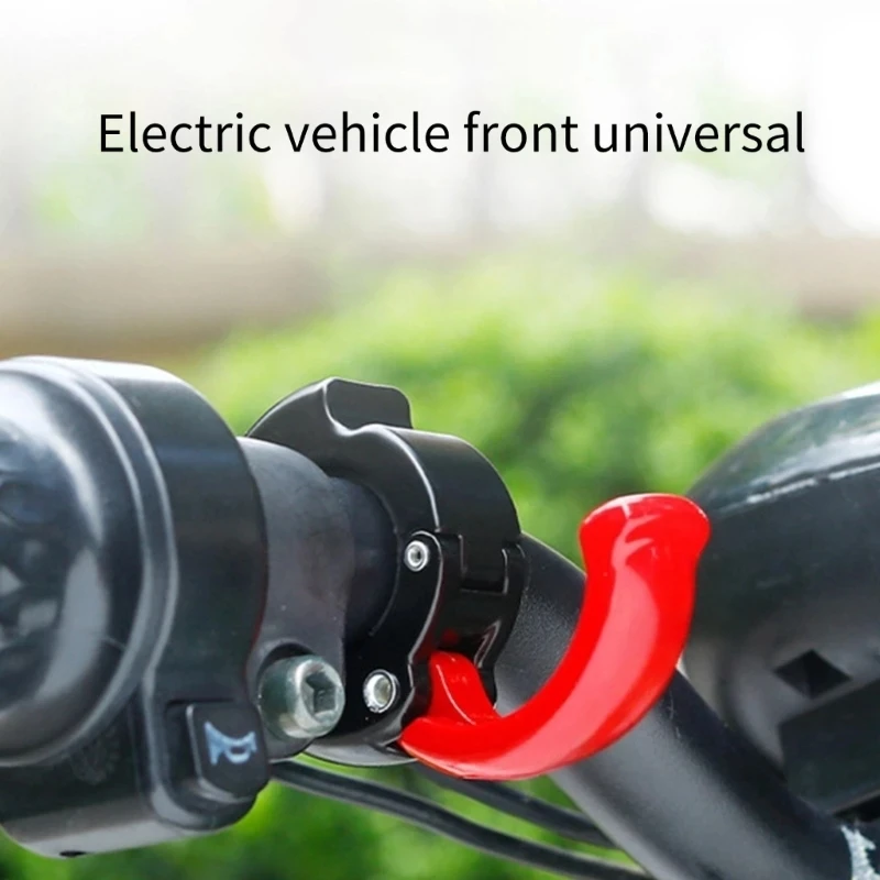 Universal No Drill Bicycle Handlebar Hook Multifunctional Helmet Bag Hanger Cycling Accessory Fit MTB E Bike Road Bike Scooter