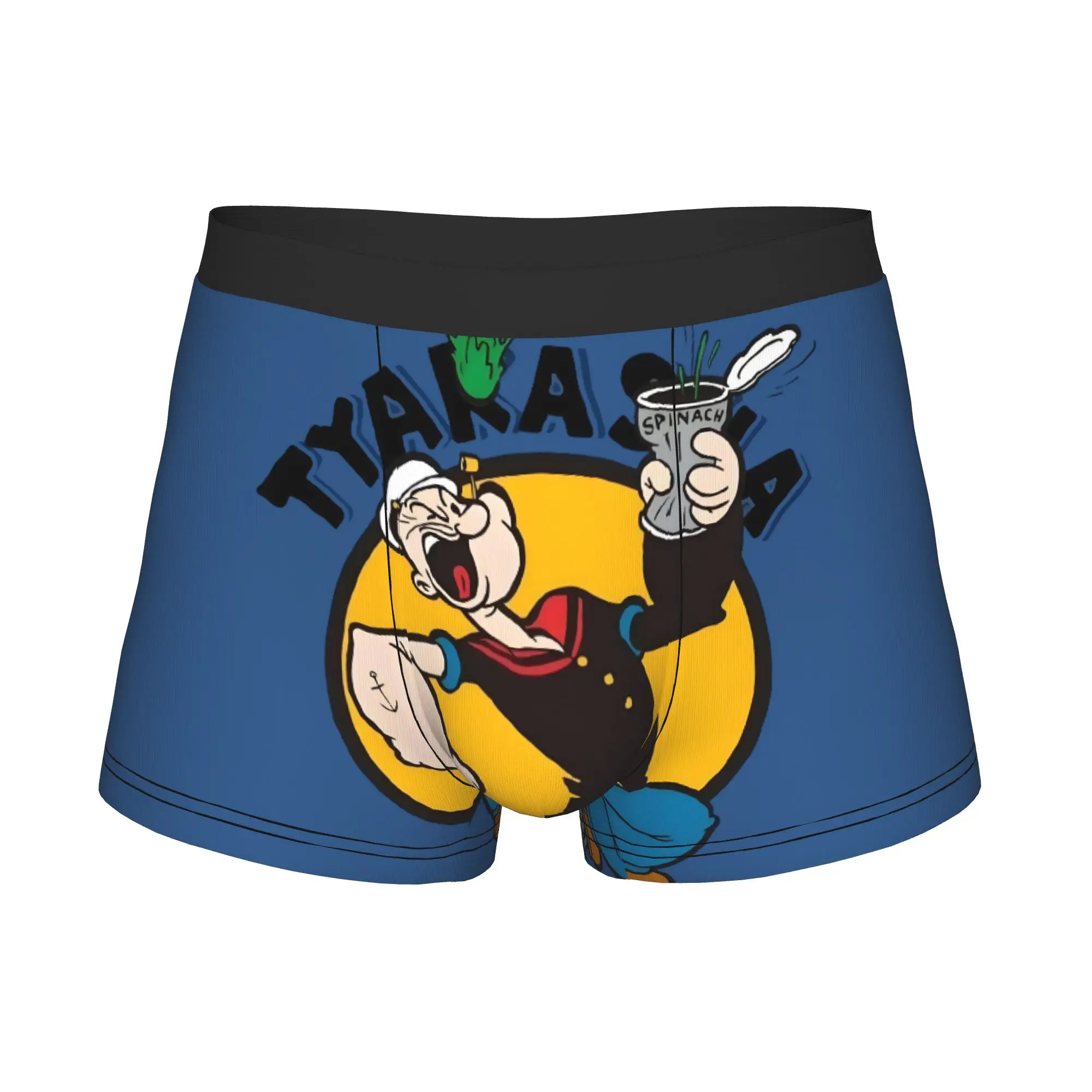 Vintage P-Pop E-Eye  Boxers Shorts Men Comic S-Sailor Briefs Underwear Funny Underpants