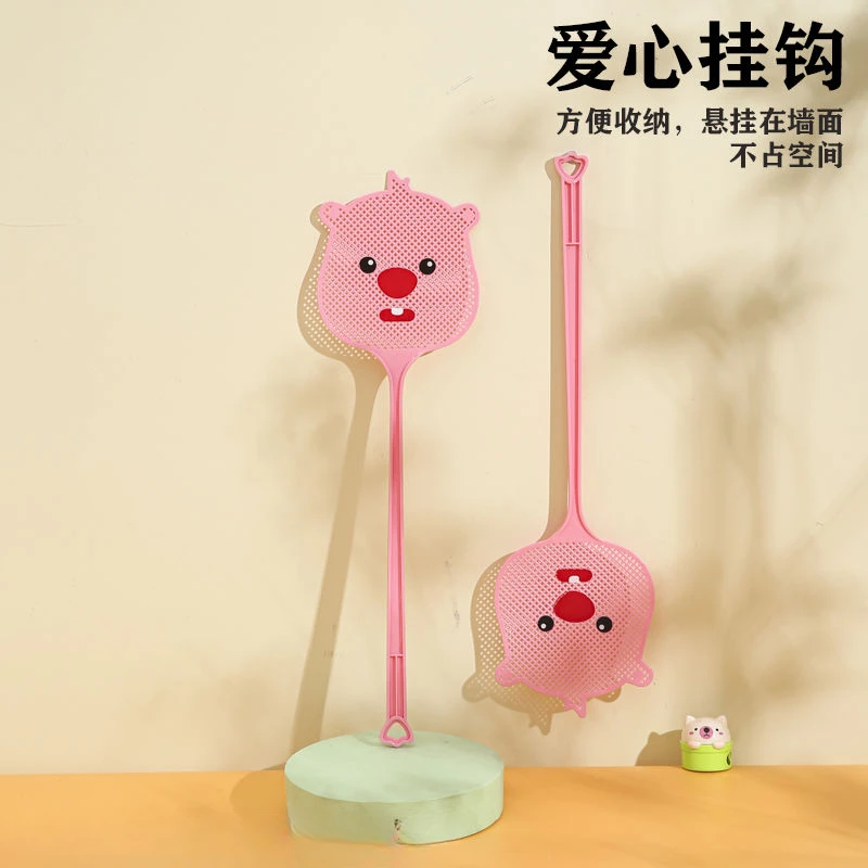 Miniso Loopy animation peripheral cartoon cute thickened fly swatter, creative personality kawaii indestructible mosquito swatter