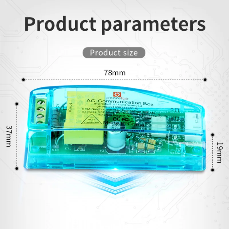 PZEM-004T Update AC Communication Box Power Energy Watt Meter Volt Amp PF Frequency Kwh Voltage TTL Modbus-RTU 0-10A with USB