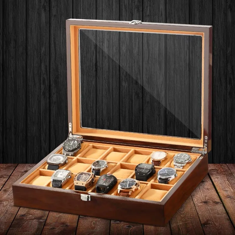 Top Luxury Wooden Watch Display Case Jewelry Collection Storage Durable Packaging Holder Watch Organizer Gift Casket Rels 904L