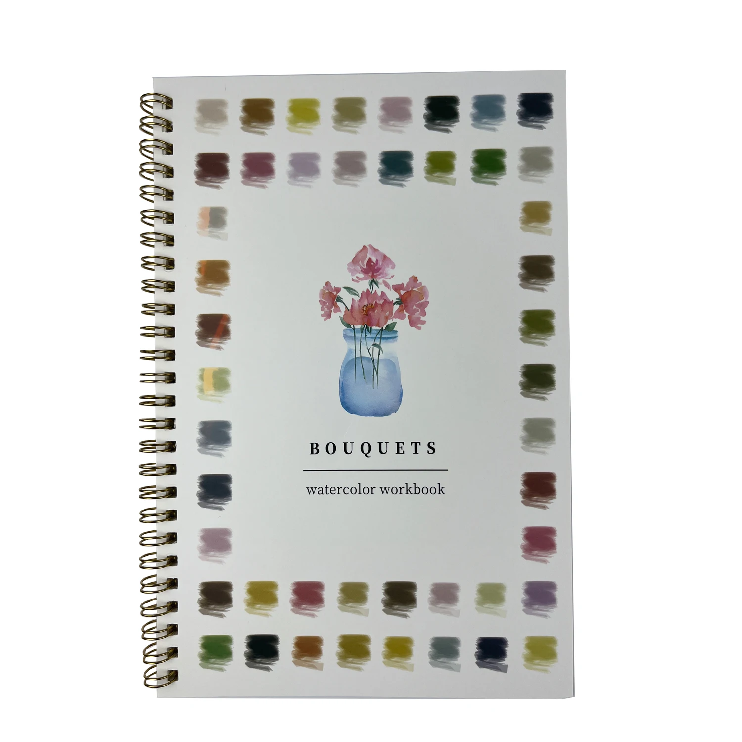 قطعة واحدة من مصنف الألوان المائية، مصنفات ألوان مائية صديقة للمبتدئين، مجموعة قابلة للطي، طلاء بالألوان المائية 12 لونًا