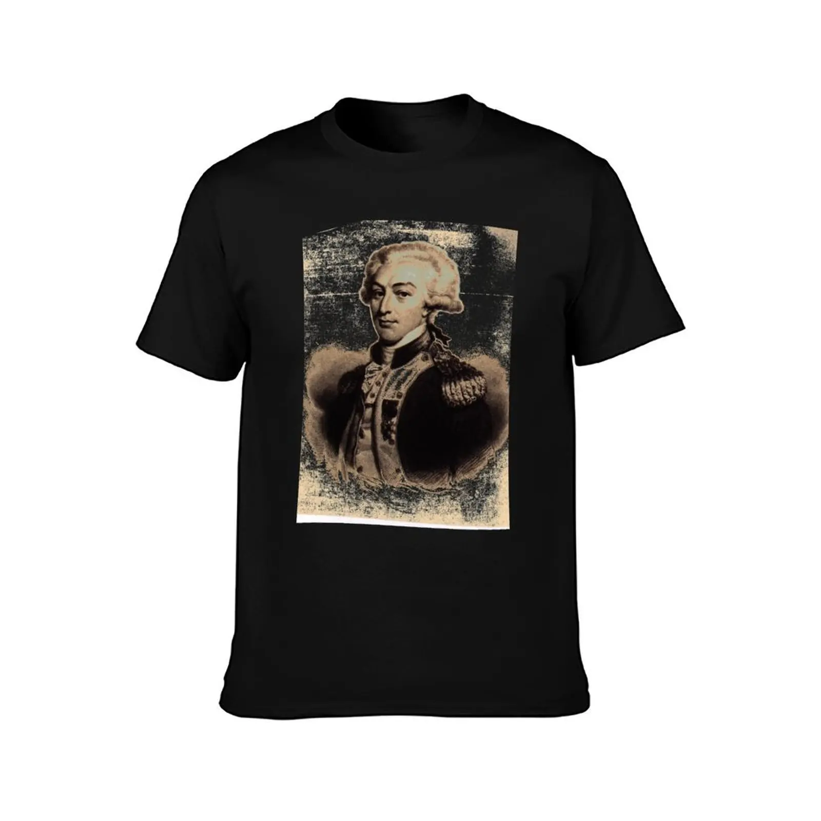 Marquis de Lafayette T-Shirt Plus Size Non-Shrink T-Shirt
