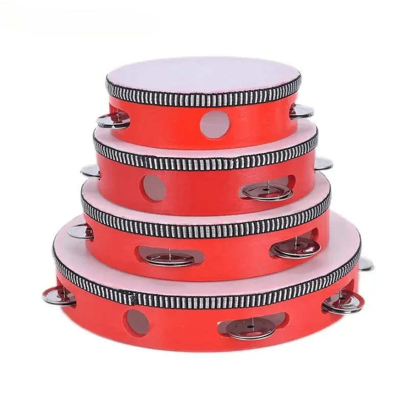 3 sets of 6/8/8 inch music instruments, hand drums, children's education circular percussion instruments, KTV party dance toys