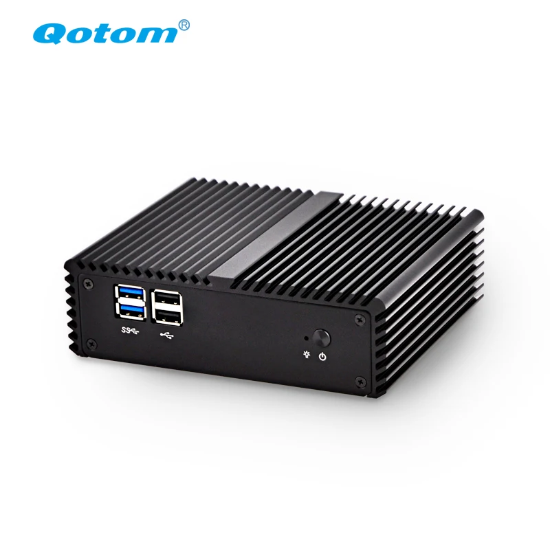 Qotom Mini PC Q450S Core I5-4200U HD4400 X86 2 HD Video Output Dual Nic Best Mini Computer