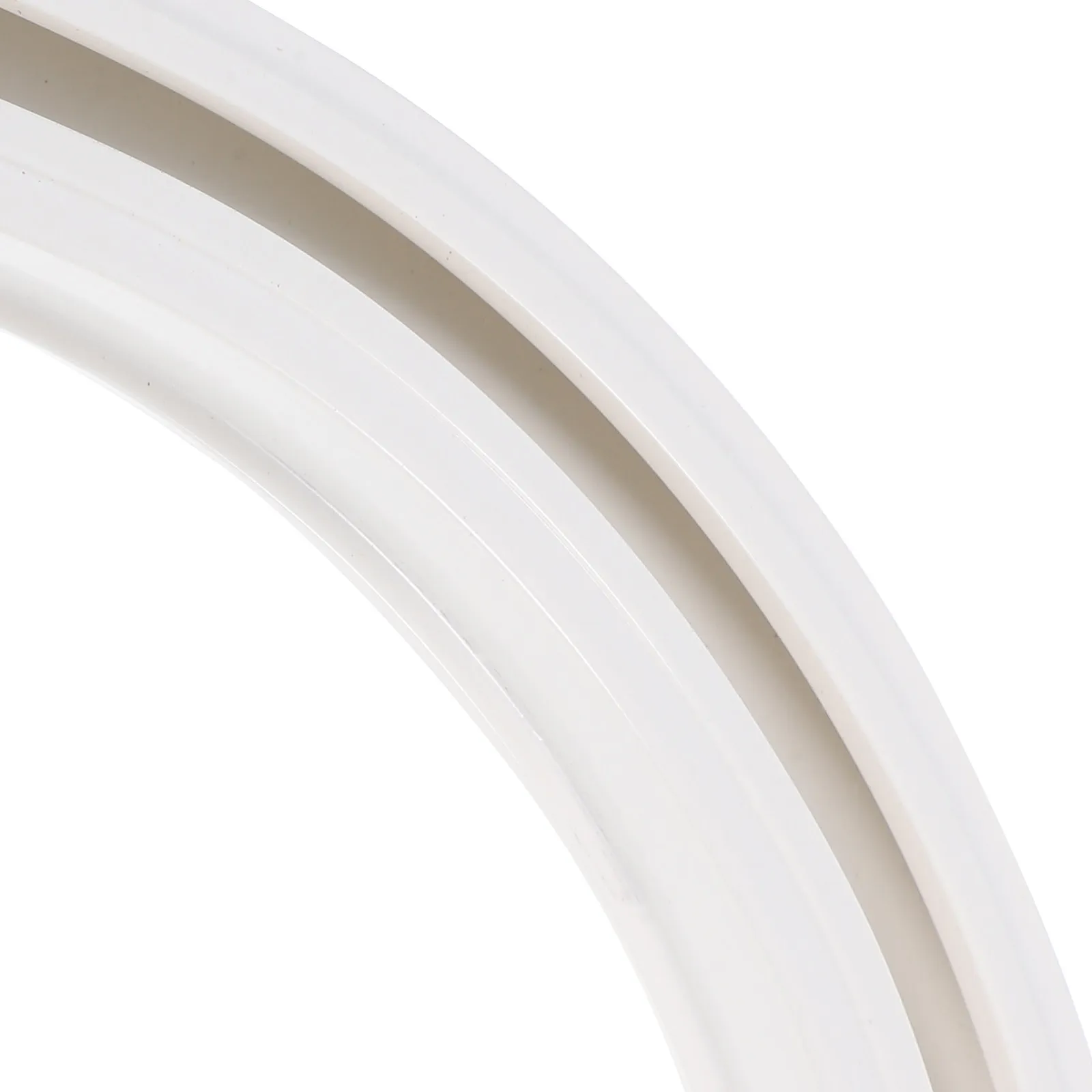 Ceiling Mounted Curtain Track Adhesive Rod Holder Corner Sliding Guide Track Smooth Operation for Home Bathroom