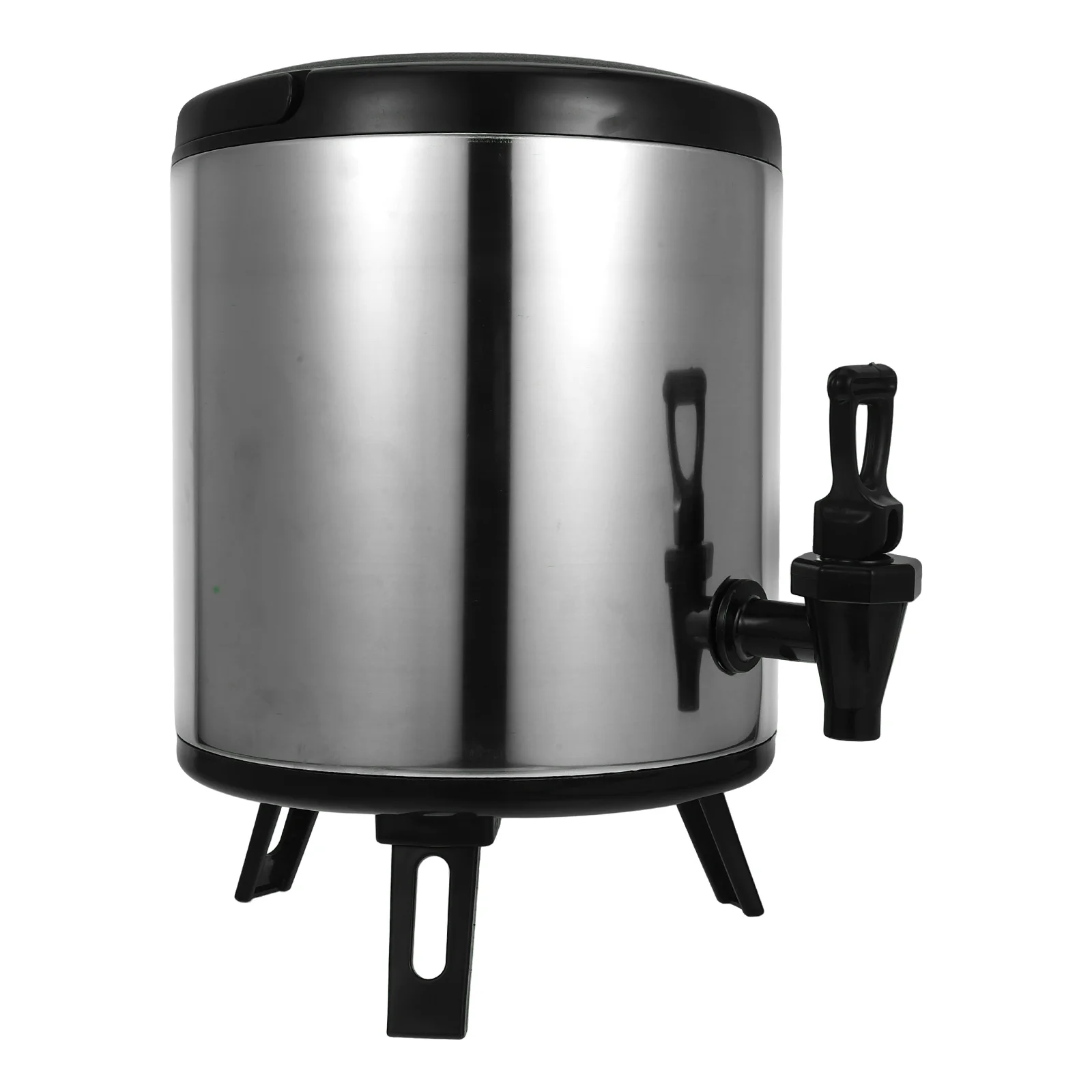 

Insulated Beverage Machine 6L Stainless Steel Silver Hot Cold Dual Temperature Coffee Dispenser Commercial Water Stand