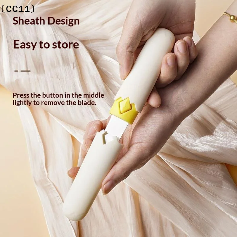 2 In 1 Fruit Peeler And Knife Dual Head Kitchen Tool Multi Functional For Travel Picnic For Home Dorm Daily Use〔CC11〕