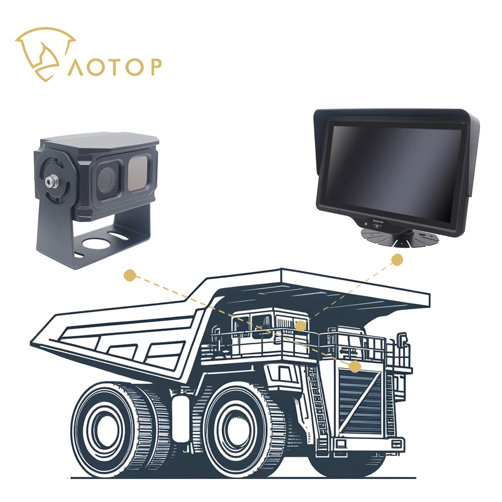 Aotop High Definition Vehicle AI Intelligente Infraroterkennung Camra Dual Spectrum Camra Dual Lens Thermal & HD Image