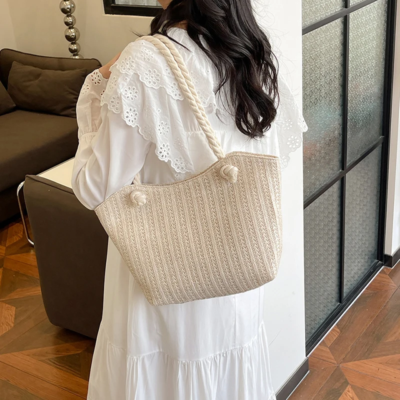 Custom Handbag For Going To Work, Summer Novelty, Fashionable Simple Shoulder Bag, Large Capacity Handbag