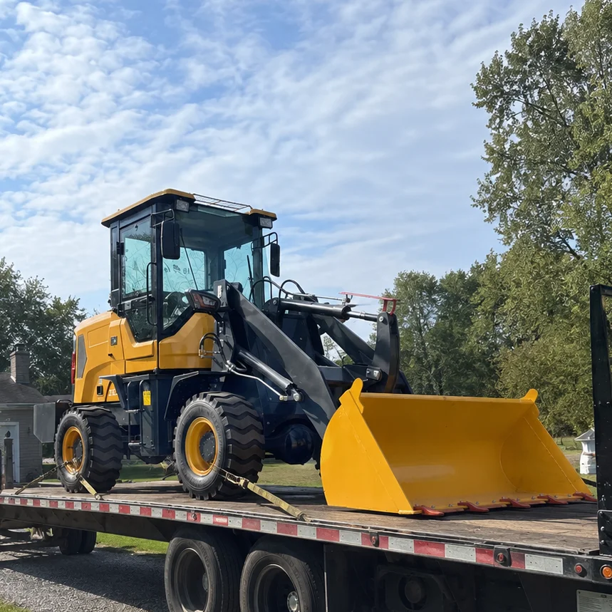 Customized Multifunction Compact Wheel Loader Small Hydraulic Loader Front End Loader for Agriculture Construction