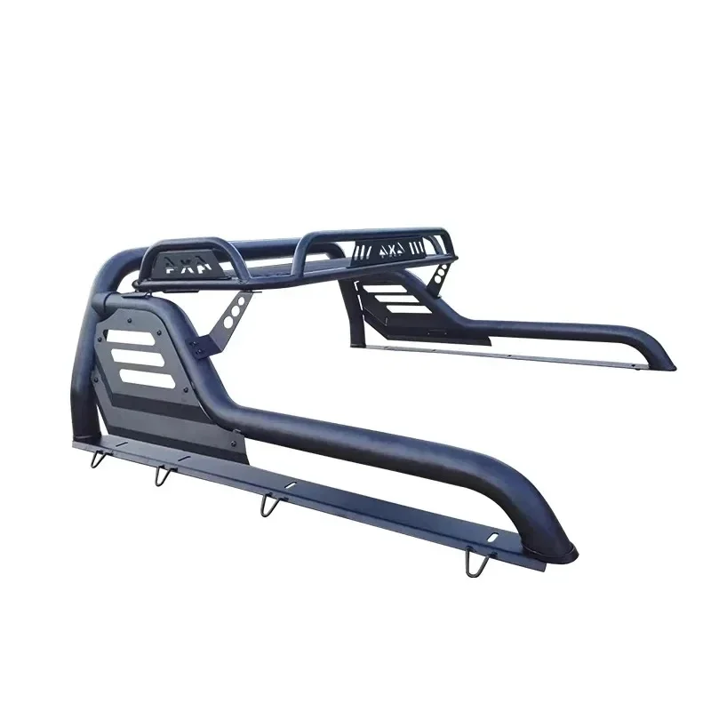 Sport Roll Bar Integrated Cargo Basket Heavy Duty Structure For 4X4 Pickup Offroad Exterior Styling Upgrade