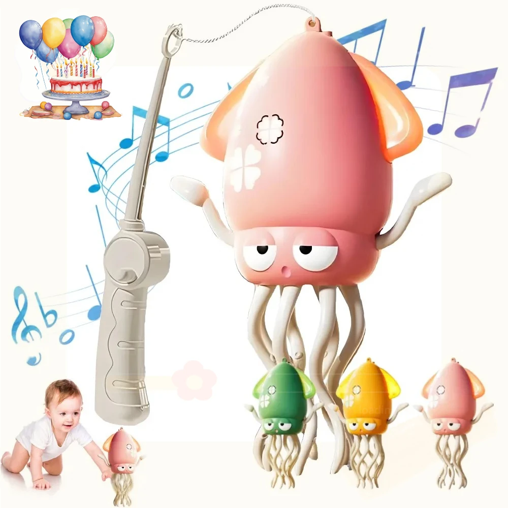 NEWElectric-polvo de baile, juguete para gatear, baile, Sensor automático para evitar obstáculos, juguete con música, regalo para patente de marca