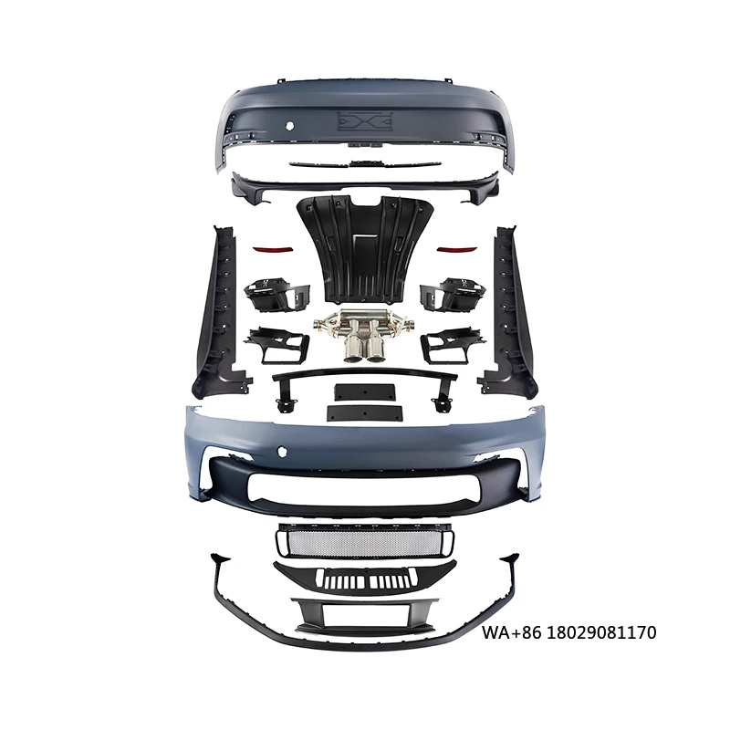 

Комплект кузова переднего бампера с вырезами противотуманных фар, литая автомобильная решетка для PAG 911 2020-2024 992 GT3