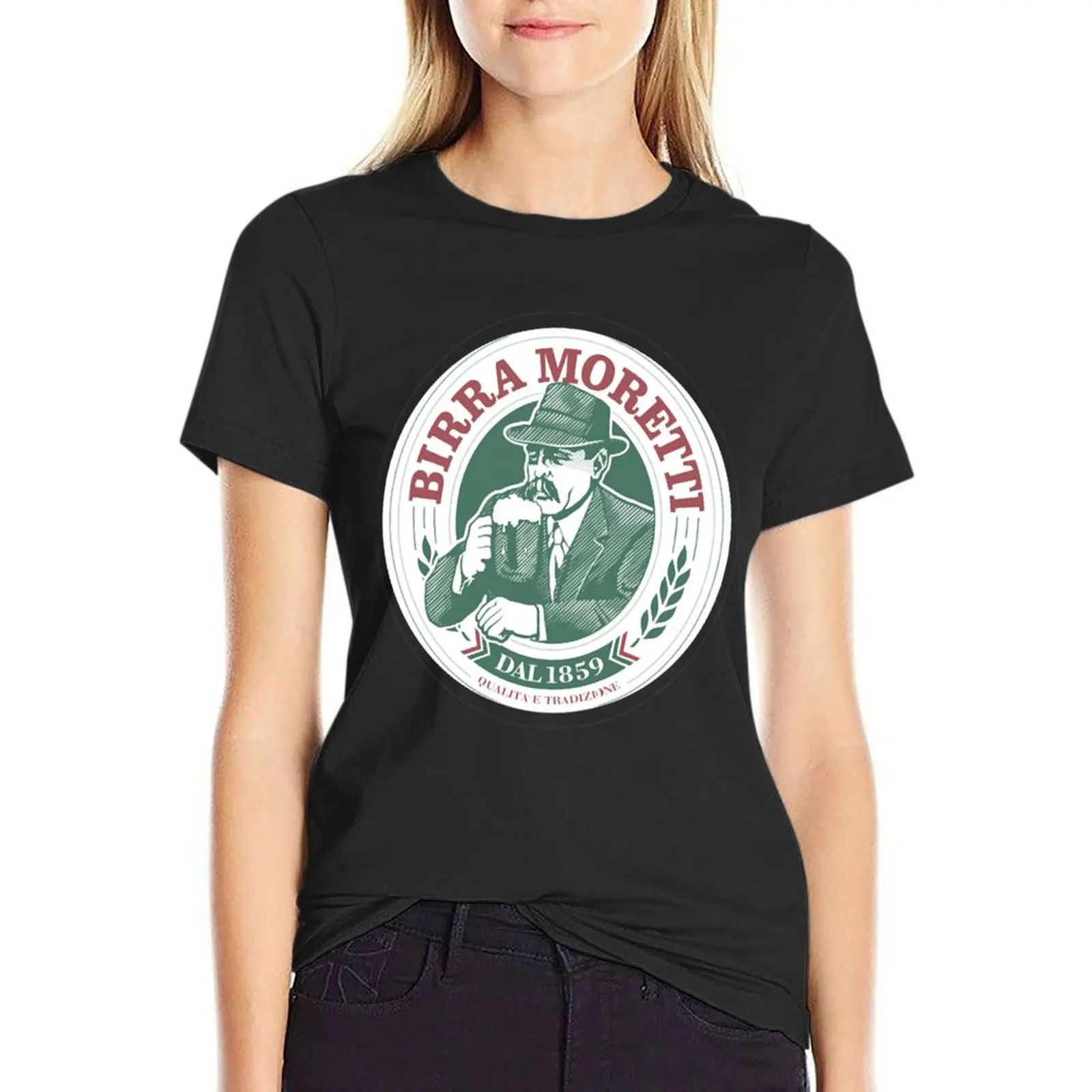 birra moretti T-Shirt animal print Aesthetic clothing cute clothes t shirts for Womens