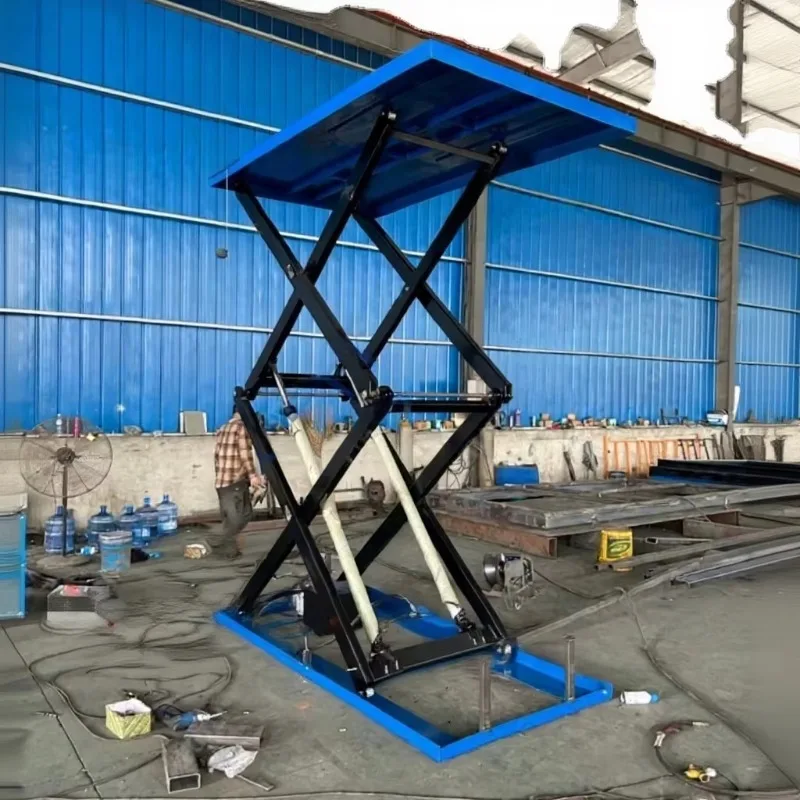 

【Best-selling】FUTLIFT Steel Electric Lift Table 2ton Scissor Pallet Lifter Trolley izable Capacity Platform Size For Manuf