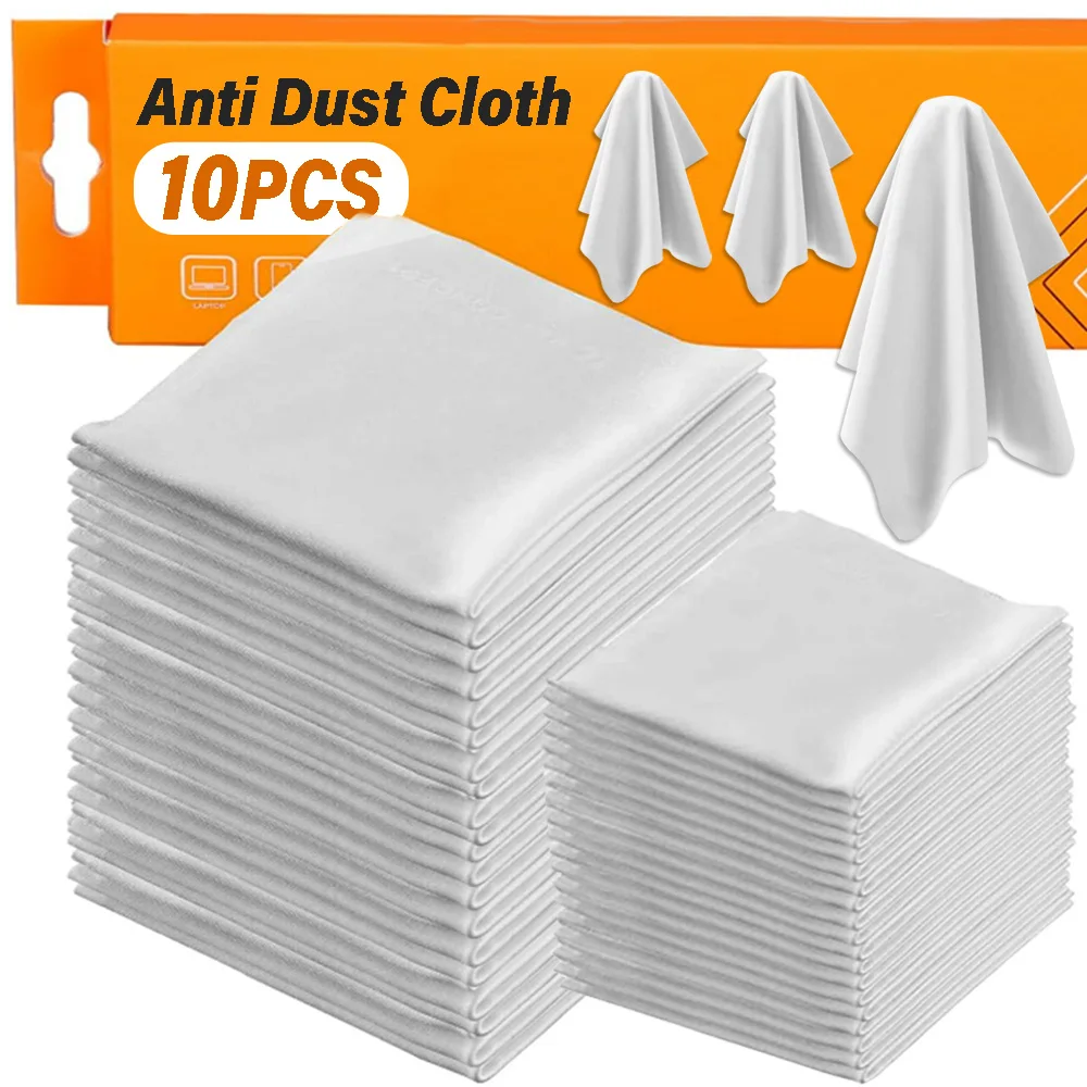 1-10Pcs Laptop Protective Film Microfiber Dustproof Palm Keyboard Blanket Cover Notebook Laptop Screen Cloth for MacBook Pro