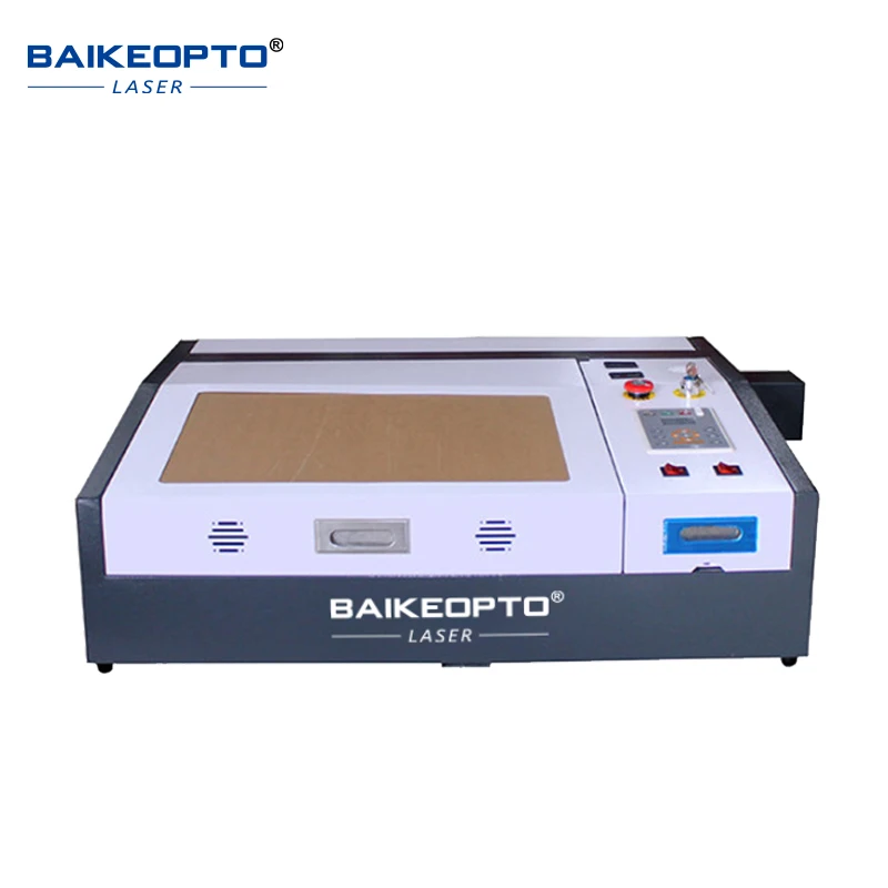 

BK-K4040B Portable 40*40cm CO2 Laser Cutting Engraving Machine 40W 50W Wood Paper Leather Cutter