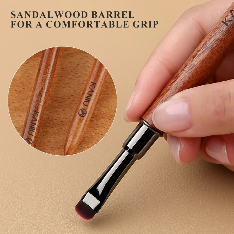 1pc Holz Gel Malerei Pinsel Nagel Konstruieren Acryl Pinsel für Maniküre DIY Builder Werkzeug Pinsel Stift Professionelle Gel Falsche spitze Stift – Detail 9