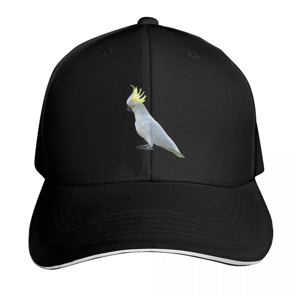 umbrella cockatoo Baseball Cap funny hat Anime party Hat Rugby Male Women's