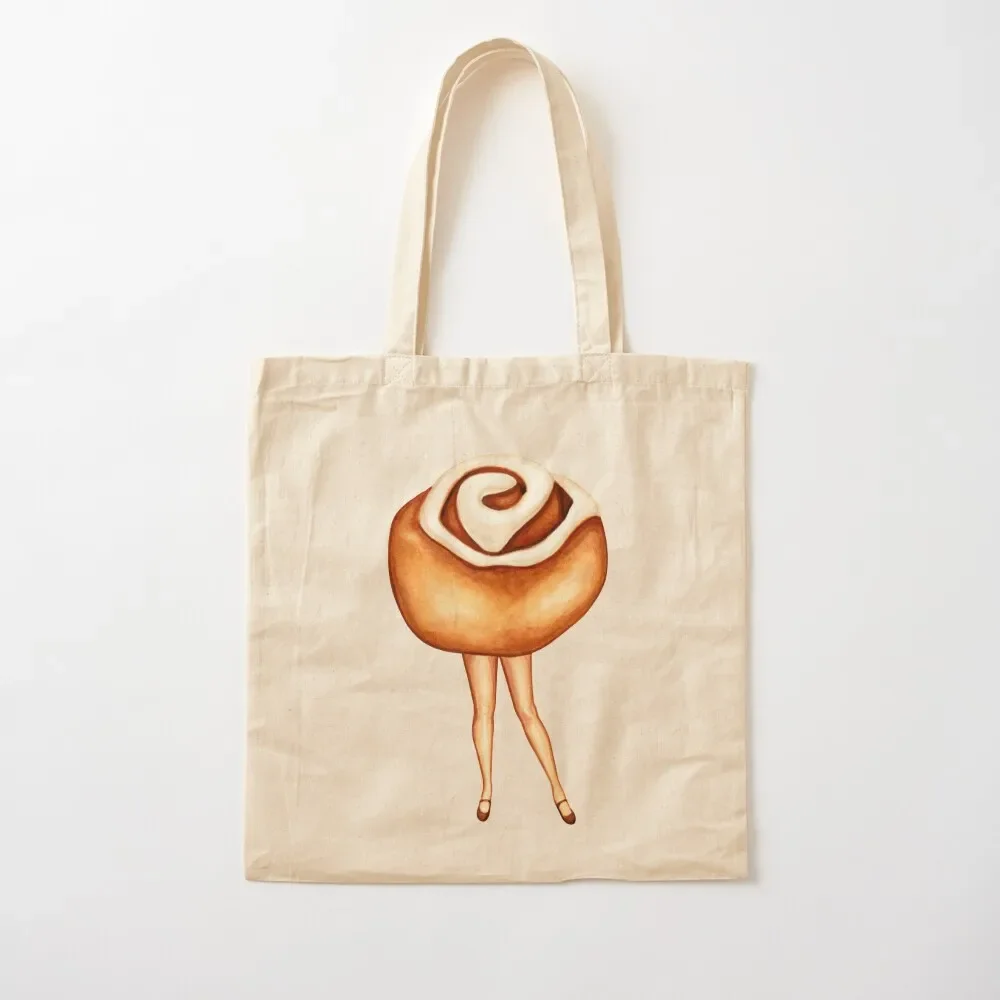 

2025 New Bags Cinnamon Roll Pin-Up Tote Bag Fabric bag canvas bags