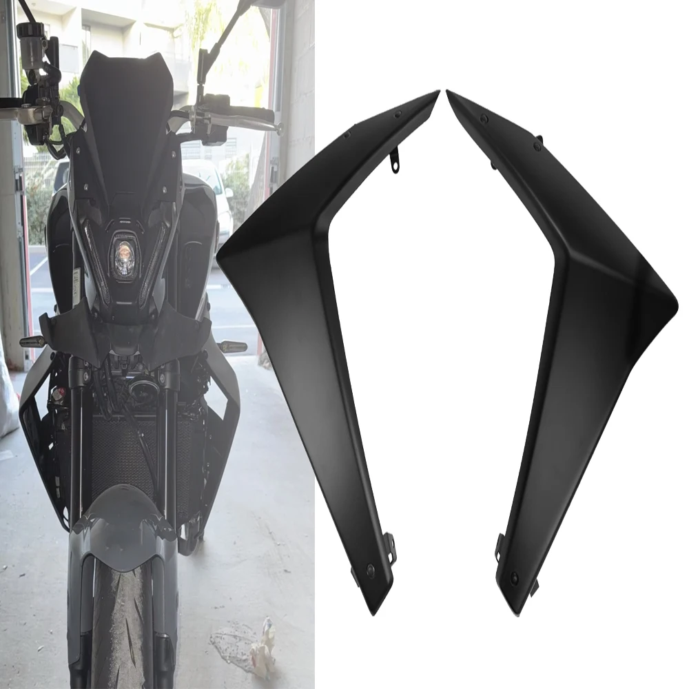 

Motorcycle Sport Downforce Naked Side Spoilers Aerodynamic Wing Deflector Winglet For YAMAHA MT-09 MT09 SP MT 09 Y-AMT 2024-2026