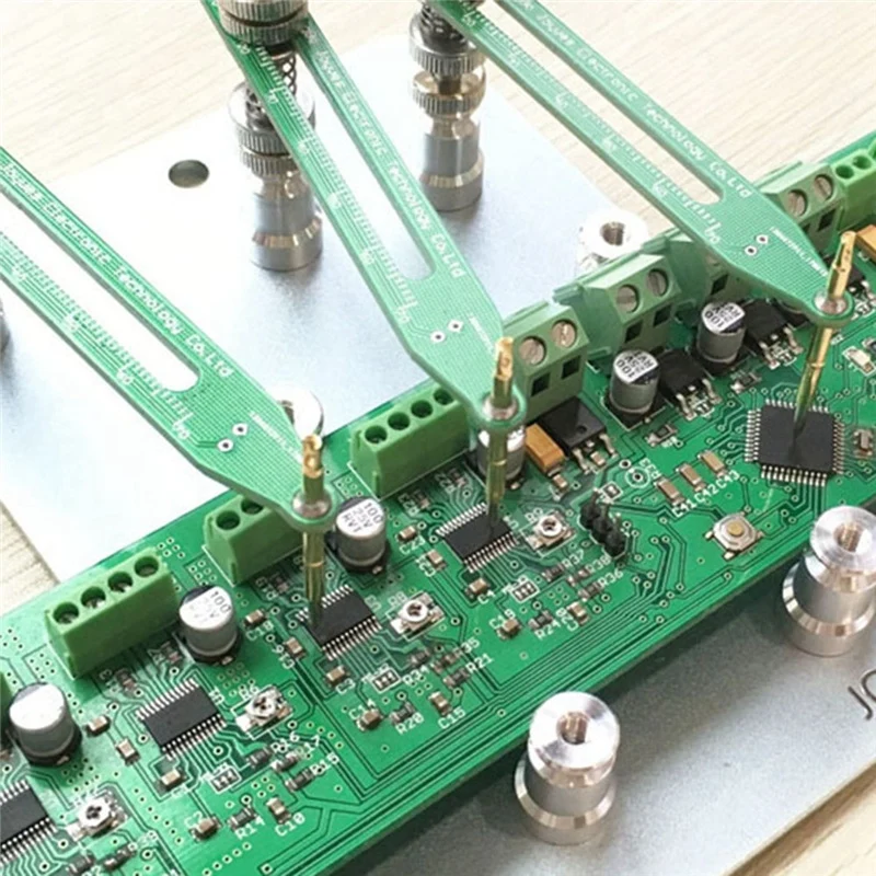 ส่วนประกอบชิป IC โมดูล Cpu แผงวงจร PCB การผลิตอิเล็กทรอนิกส์เชื่อมคงที่ Test Probe ความดันเข็ม Burning A