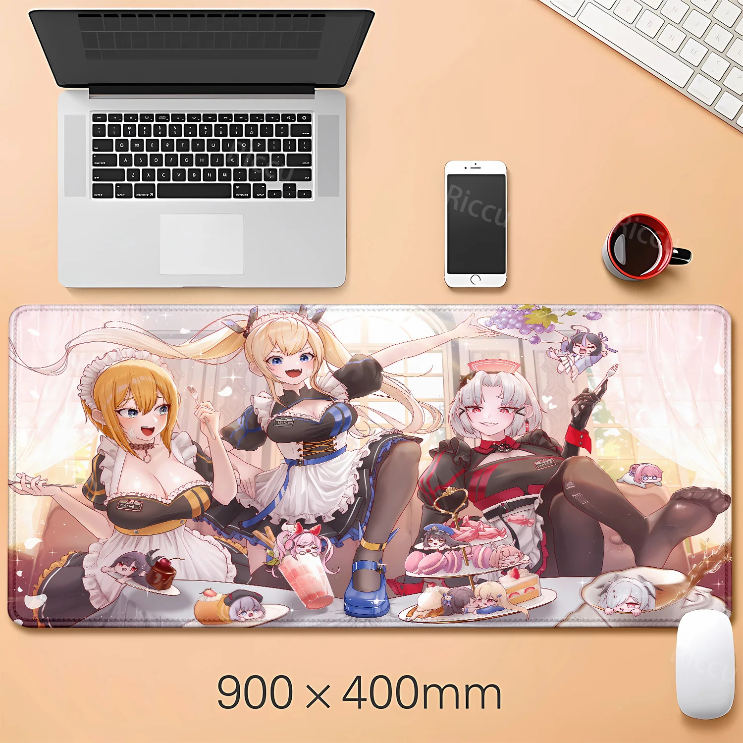 game Goddess Of Victory NIKKE Girl Large Computer Gaming Accessories teclado mousepad Desk Mats Anti-slip Laptop Soft mouse pad