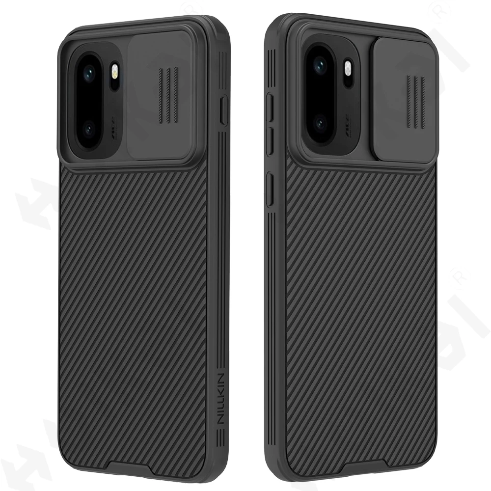 

Nillkin Case for OnePlus 15R 15 with Slide Camera Cover Thin Slim Shockproof Protective Protector Privacy Camera Lens Black