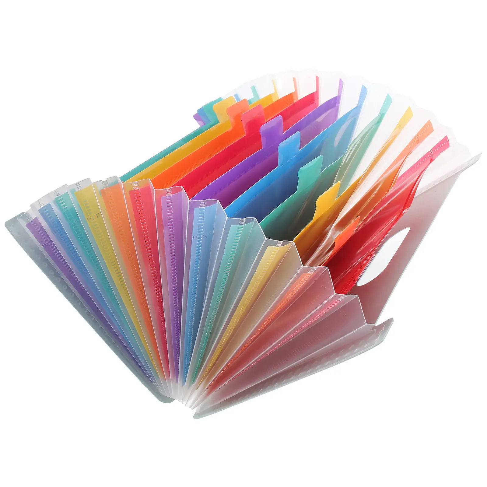 

A5 Receipt Organizer Folder Wear-Resistant Pp Portable Expanding Paper File Holder Multi-Layer Document Bag For Office Home