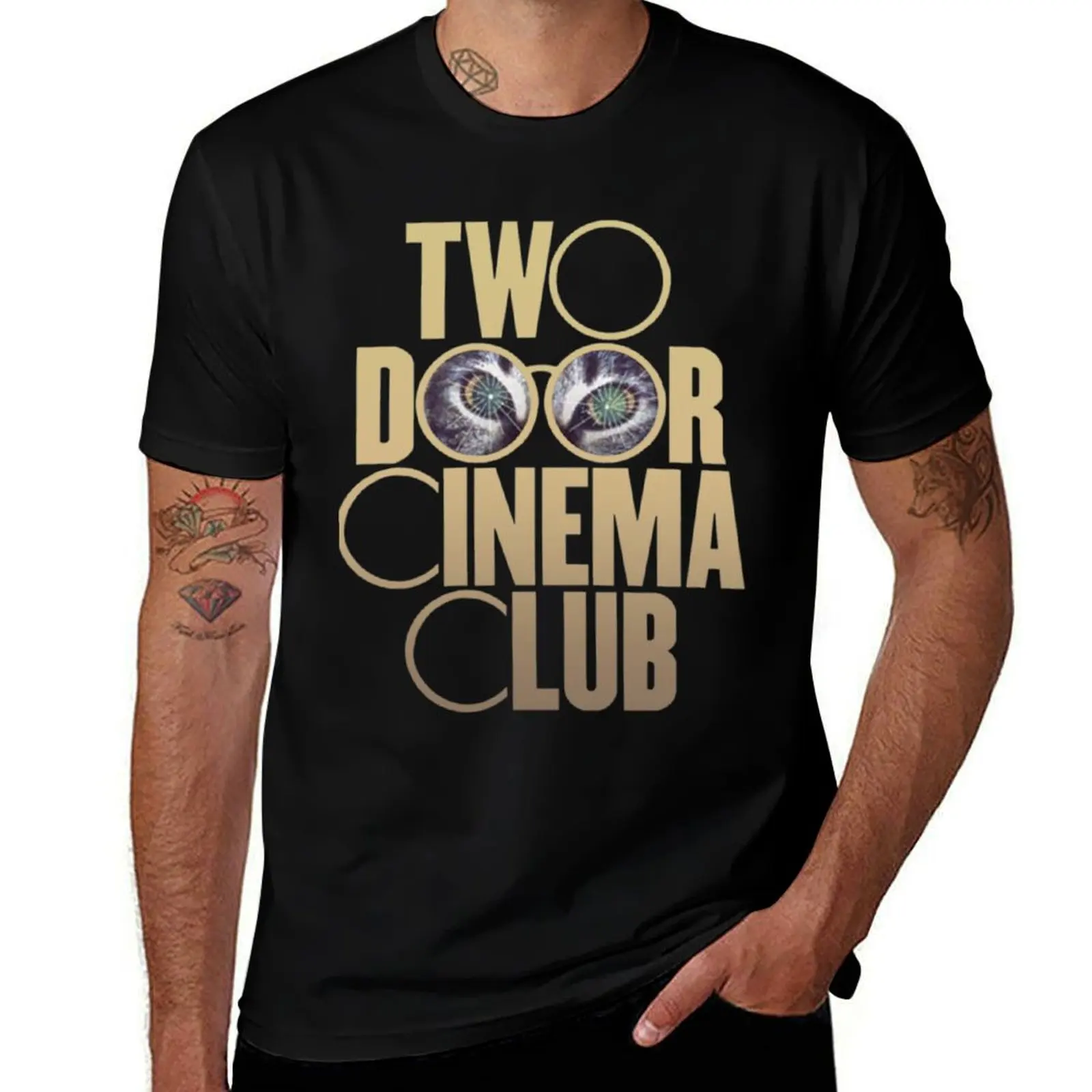 

Two Door Cinema Club T-Shirt Casual Loose Short Sleeve Tee for Men