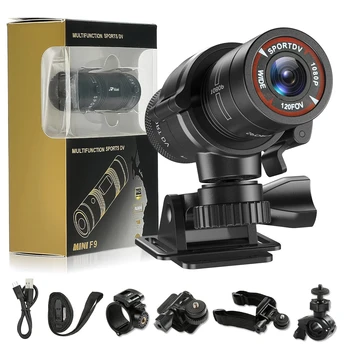 Action Camera 1080P Full HD Bicycle Motorcycle Helmet Camera Outdoor Waterproof Sports Action Cam Video Recorder Bike Car DVR