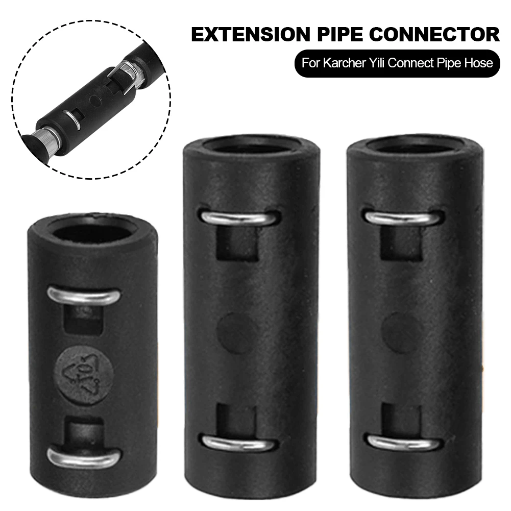 Extension Pipe Connector For Pressure Washer Hose Adapter For Karcher Bosch Nilfisk Sthil Connect More Pipe Hose Into One