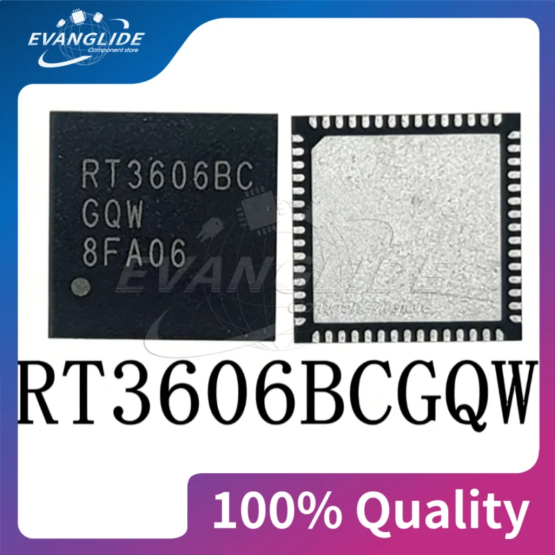5 PCS/LOT RT3606BCGQW RT3606BC RT3606BEGQW RT3606BE RT6819GQV QFN CHIP