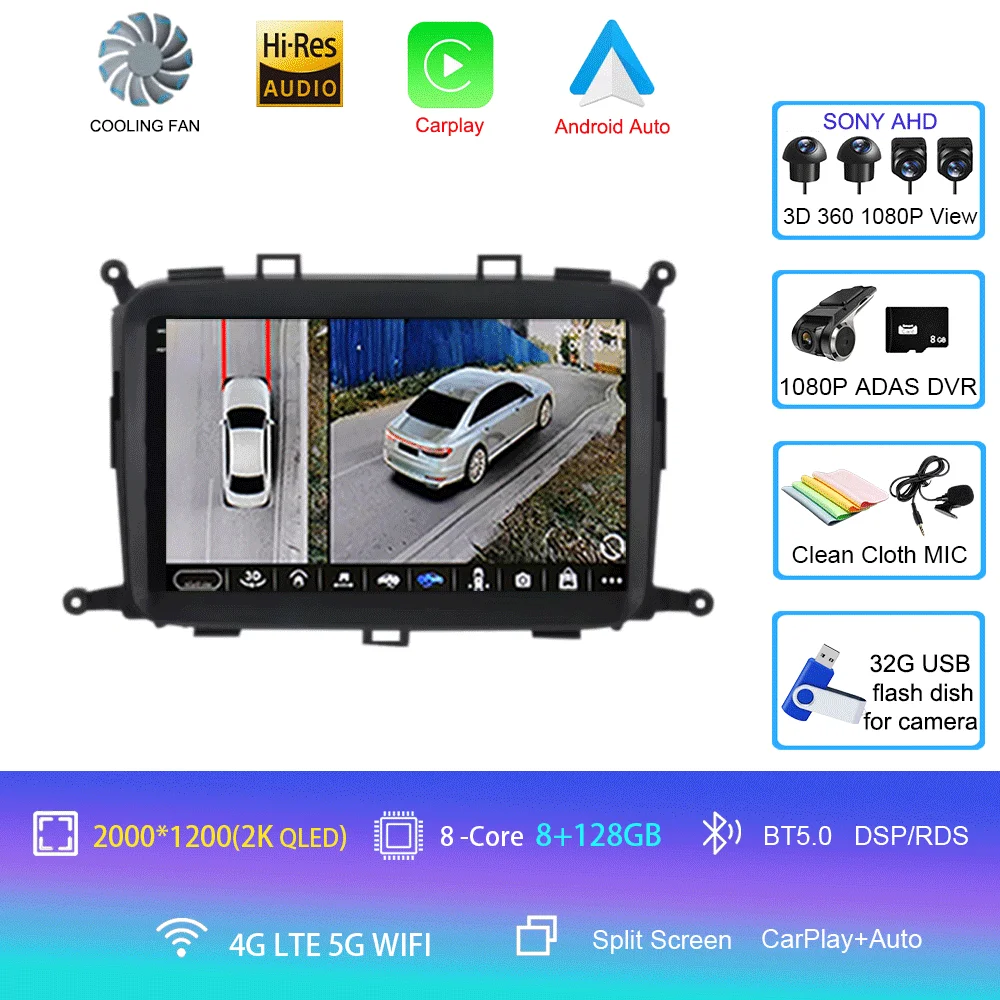 Variant: 8G 128G DVR 360 2K