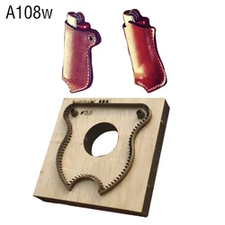 A108wLighter holster knife mold stampo per coltello da taglio in pelle fatto a mano acciaio giapponese A108W