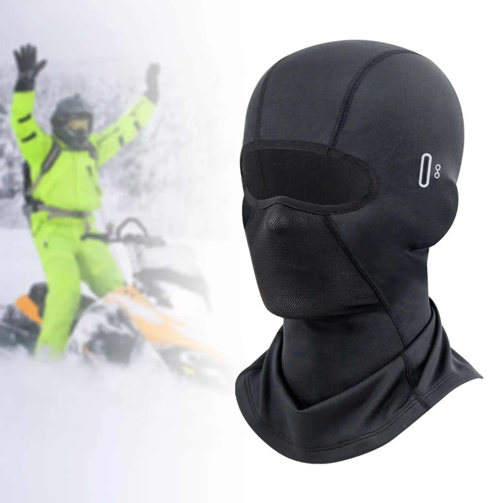 Outdoor Balaclava Face Mask Breathable Thermal Ski Gear for Snowboarding Hiking Cold Weather