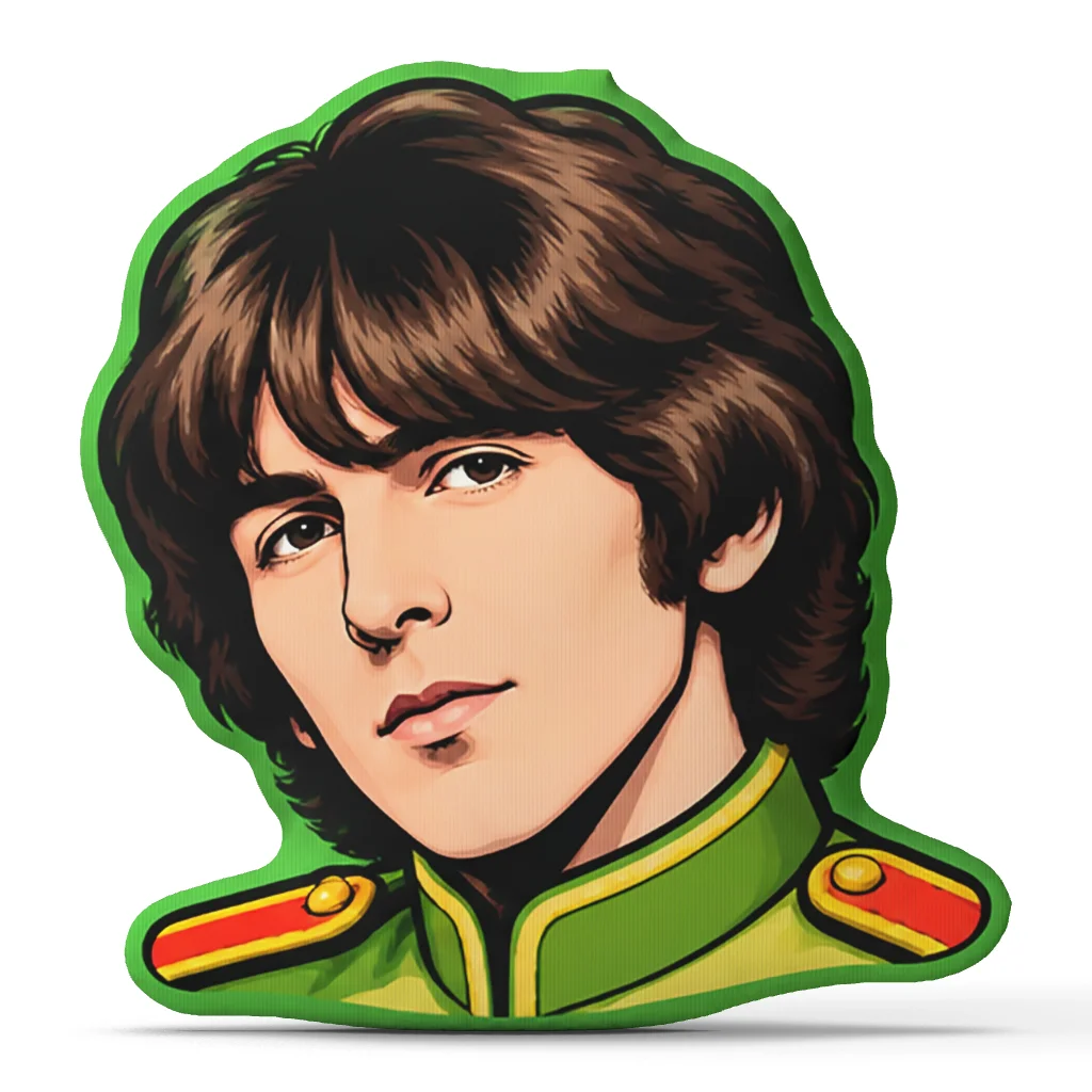 Beatles Sgt Pepper Shaped Pillow Cushion Stuffed Throw Pillow Classic Rock Music Fan Sofa Decor Irregular Home Accent Gift
