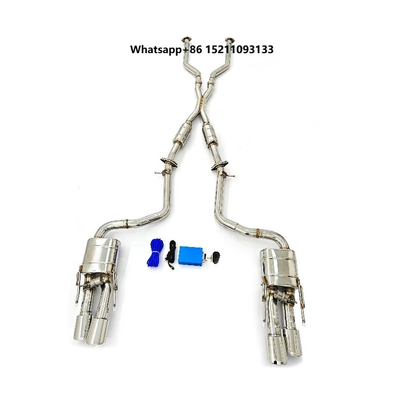 High Quality System Valved Muffler With Remote Control Vacuum Valve Exhaust